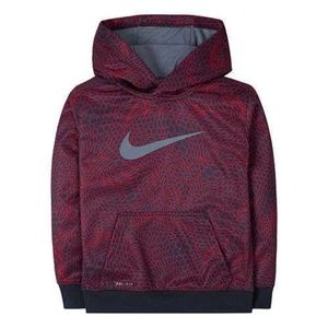 NWT Boys Nike Hoodie black red snakeskin